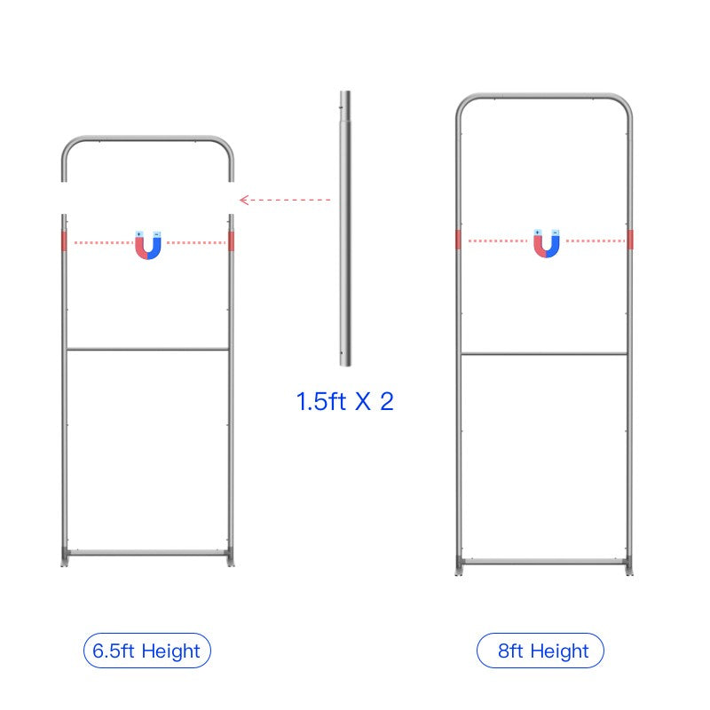 Load image into Gallery viewer, 6.5 x 6.5ft Magnetic Modular Fabric Displays-C
