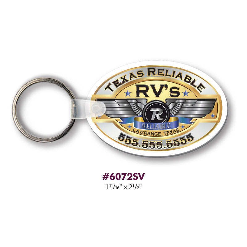 Load image into Gallery viewer, Custom Printed Soft Vinyl Key Tags
