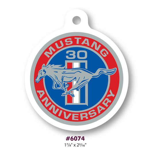 Custom Printed Hard Plastic Key Tags - 23 mil