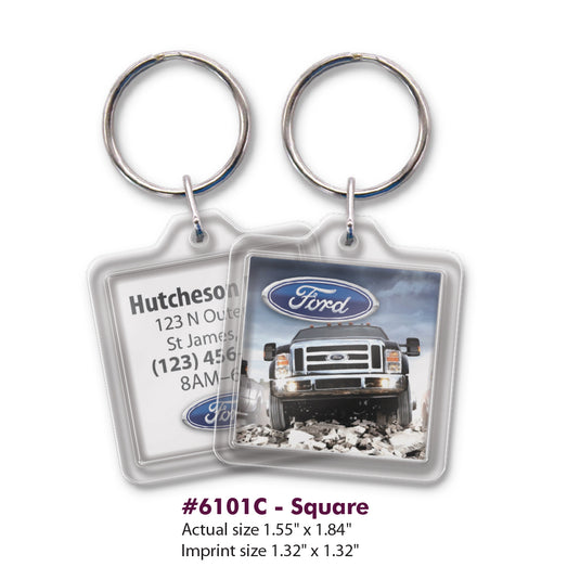 Custom Printed Acrylic Key Tags