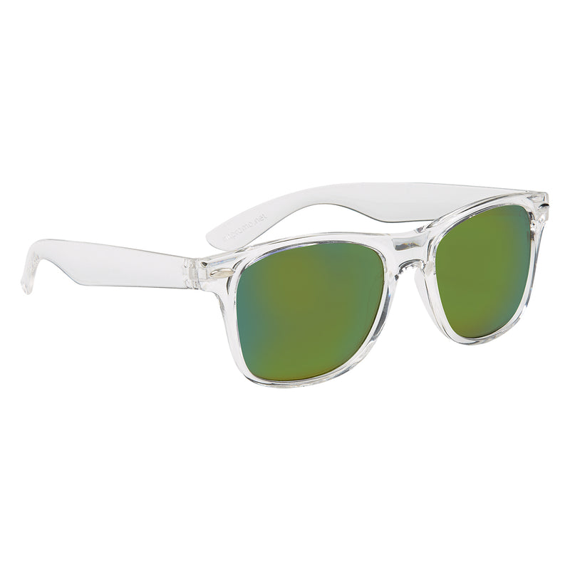 Load image into Gallery viewer, Crystalline Mirrored Malibu Sunglasses
