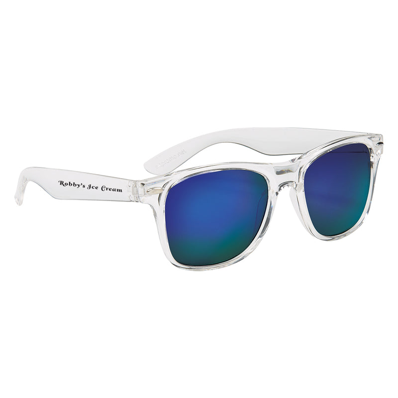 Load image into Gallery viewer, Crystalline Mirrored Malibu Sunglasses
