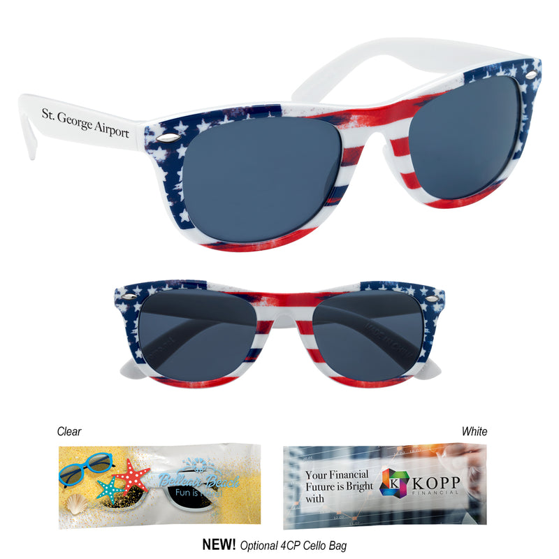 Load image into Gallery viewer, Patriotic Malibu Sunglasses
