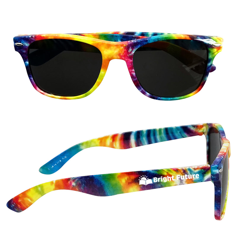 Load image into Gallery viewer, Tie-Dye Malibu Sunglasses
