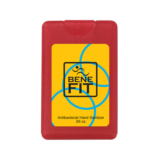 .66 Oz. Card Shape Hand Sanitizer
