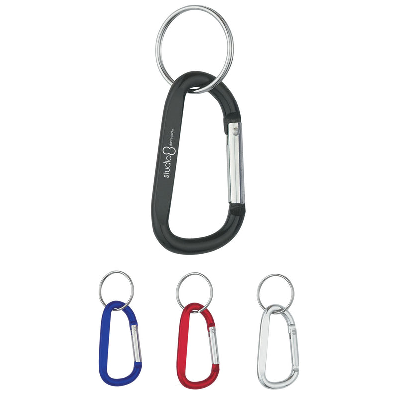 Load image into Gallery viewer, 6mm Carabiner With Split Ring

