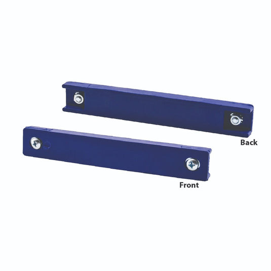 Premium Blue Vinyl Sleeve Magnetic License Plate Holder