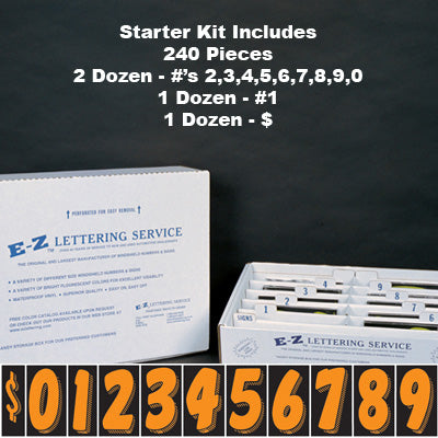 7 1/2 inch Tall Fire Red Starter Kit