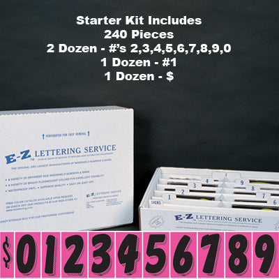 7 1/2 inch Tall Hot Pink Starter Kit