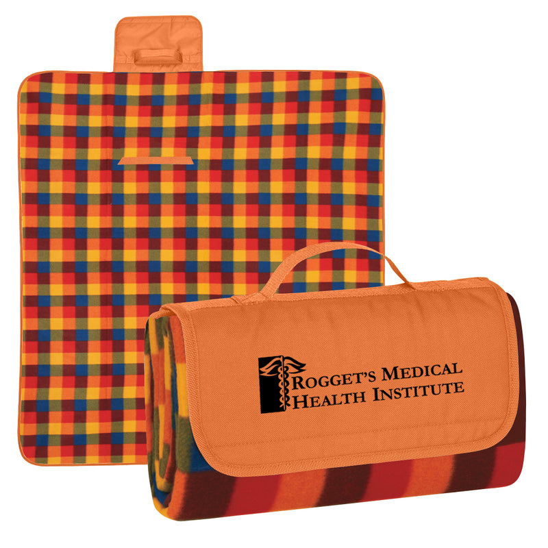 Load image into Gallery viewer, Roll-Up Picnic Blanket
