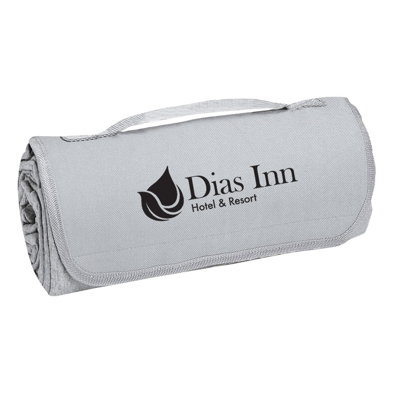 Load image into Gallery viewer, Embroidered Sweatshirt Roll-Up Blanket
