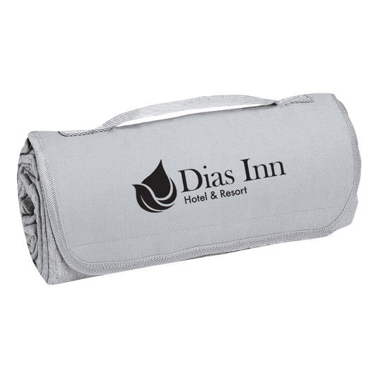 Embroidered Sweatshirt Roll-Up Blanket