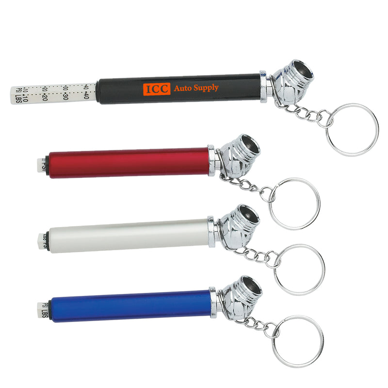 Load image into Gallery viewer, Mini Tire Gauge Key Chain
