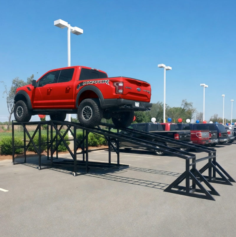Load image into Gallery viewer, 72" Level Vehicle Display Ramp
