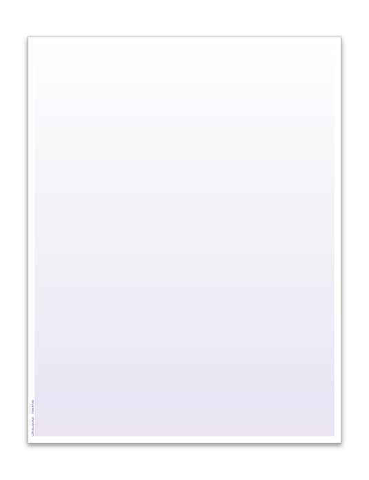 Laser Cut Sheet - Blue Screen - 8.5 x 11- 20