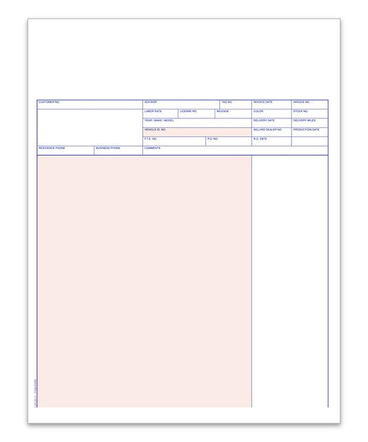 Laser Service Invoices - LZR-SI-11- 20
