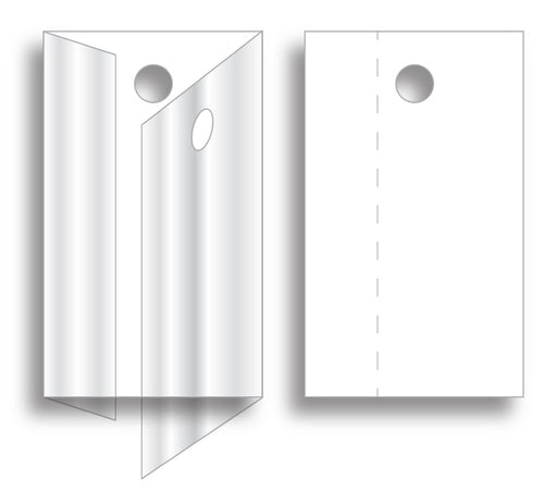 Clear Plastic Sleeve  2-3/16