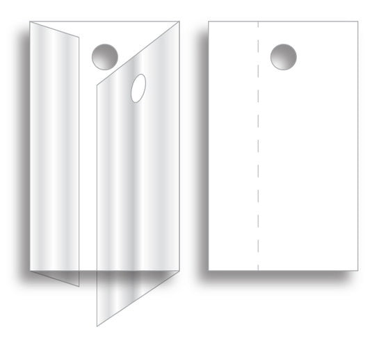 Clear Plastic Sleeve  2-3/16