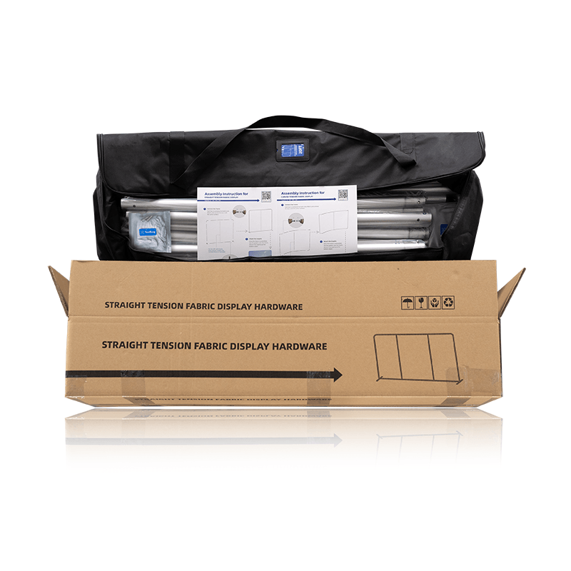 Load image into Gallery viewer, Straight Tension Fabric Display (Round Corners) Double Sided Print
