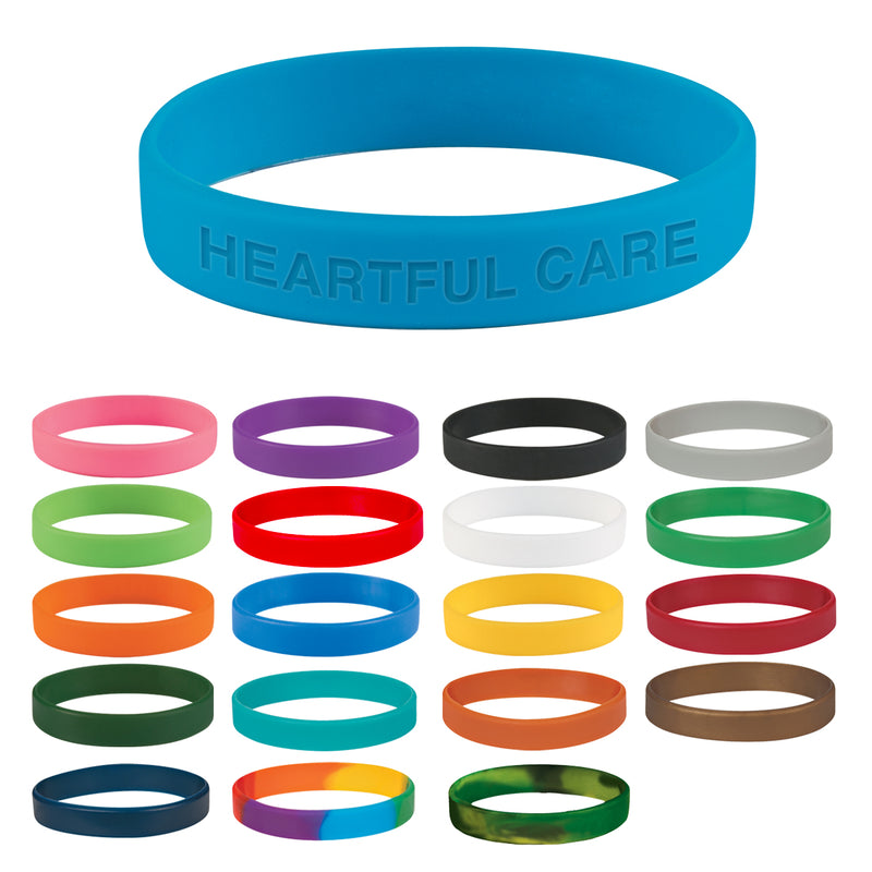 Load image into Gallery viewer, Single Color Silicone Bracelet
