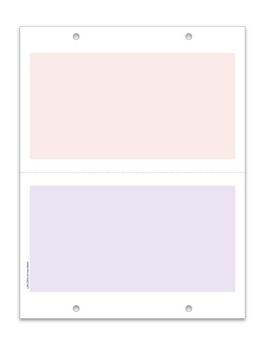 Laser Cash Rec./Pur. Order - LZR-CRPO4H - 4 Holes - Qty. 250