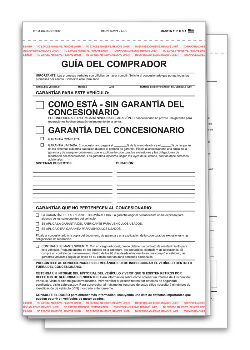 Load image into Gallery viewer, Buyers Guide - BG-2017-2 PT - AI-S - SPANISH - Qty. 100
