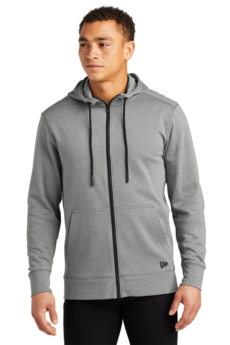 Load image into Gallery viewer, New Era® Tri-Blend Fleece Full-Zip Hoodie
