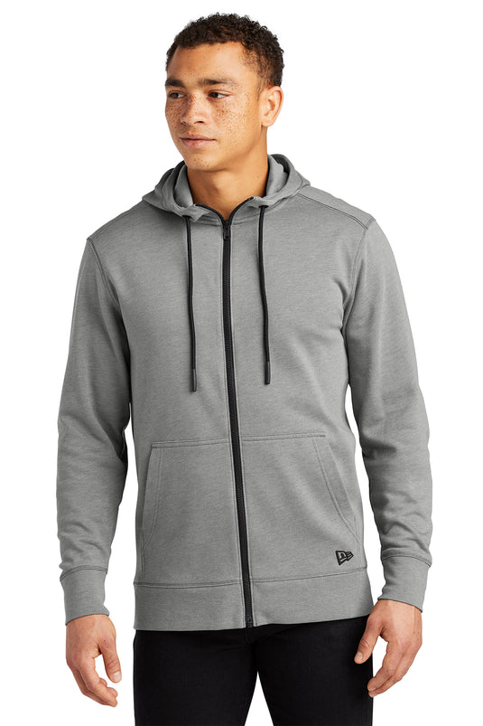 New Era® Tri-Blend Fleece Full-Zip Hoodie