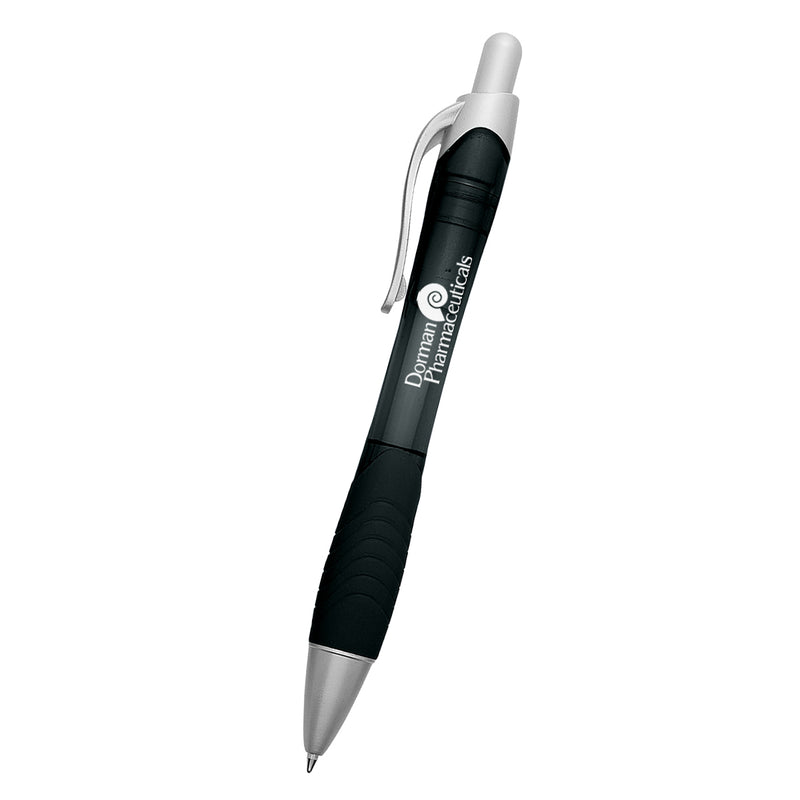 Load image into Gallery viewer, Rio Ballpoint Pen With Contoured Rubber Grip
