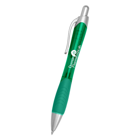 Rio Gel Pen With Contoured Rubber Grip