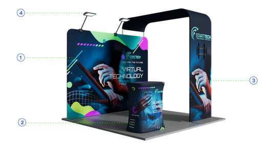 10x10ft  Showroom Display Kit - A3