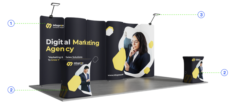 Load image into Gallery viewer, 10x20ft Showroom Display Kit - B3
