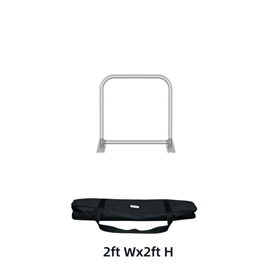 Straight Desktop Banner Stand