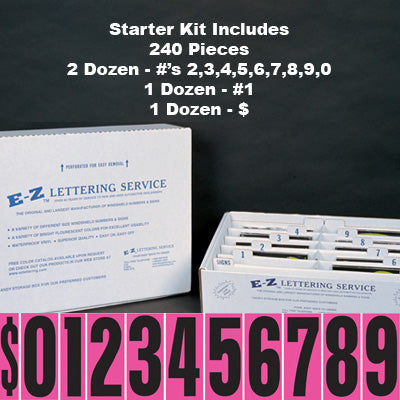 9 1/2 inch Tall Hot Pink Starter Kit