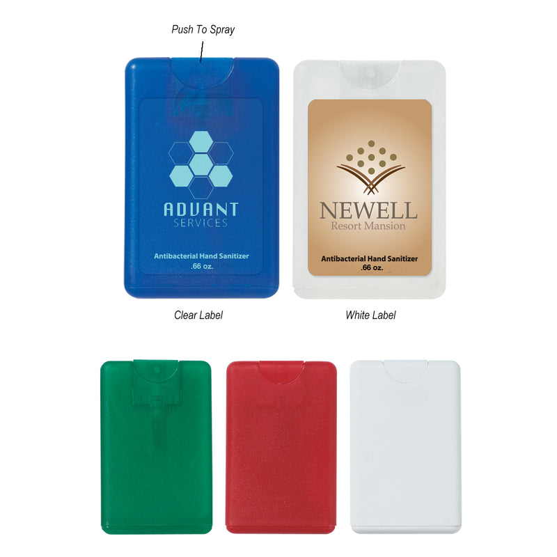 Load image into Gallery viewer, .66 Oz. Card Shape Hand Sanitizer
