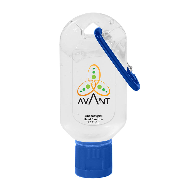 Load image into Gallery viewer, 1.8 Oz. Hand Sanitizer With Carabiner
