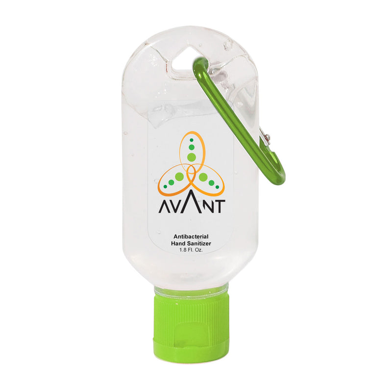 Load image into Gallery viewer, 1.8 Oz. Hand Sanitizer With Carabiner
