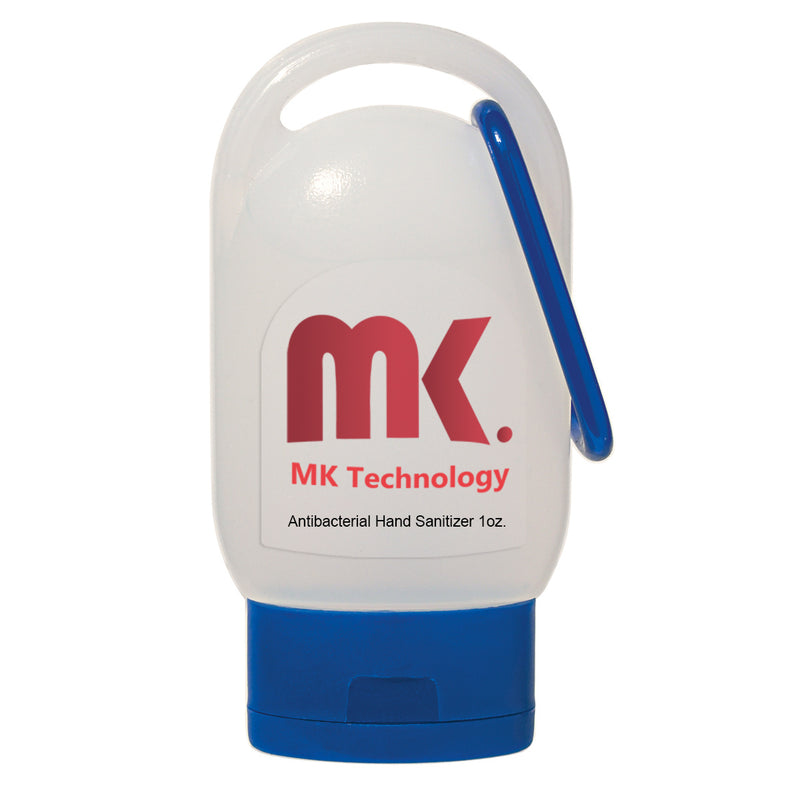Load image into Gallery viewer, 1 Oz. Hand Sanitizer With Carabiner
