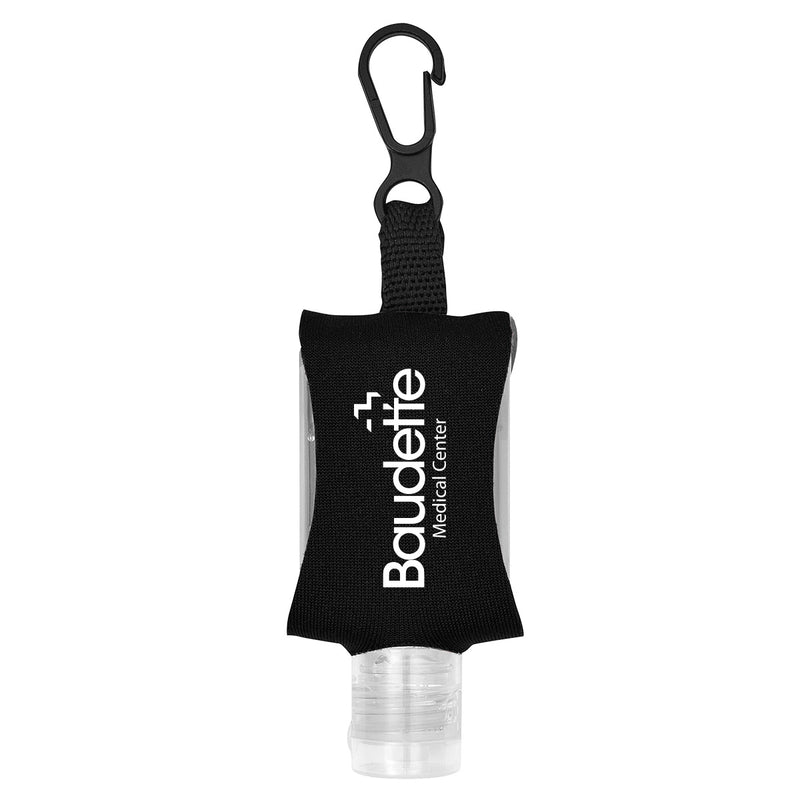 Load image into Gallery viewer, - .5 Oz. Hand Sanitizer With Eva Case And Clip
