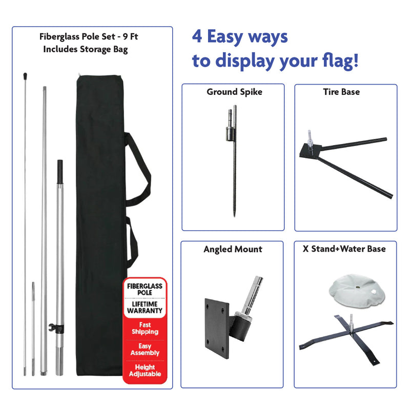 Load image into Gallery viewer, Custom Feather Flag - 9 Ft
