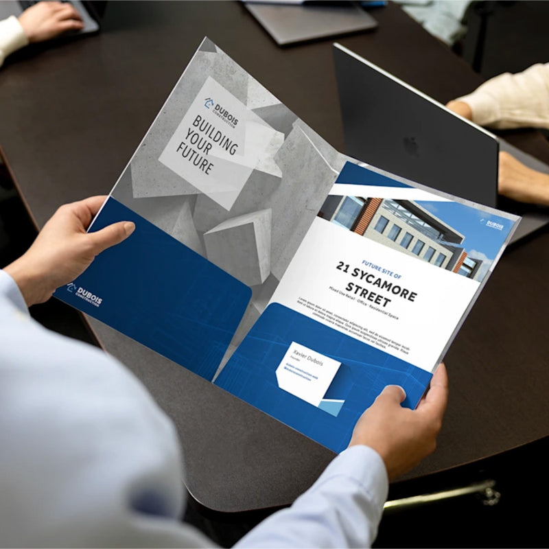 Load image into Gallery viewer, Branded Presentation Folders
