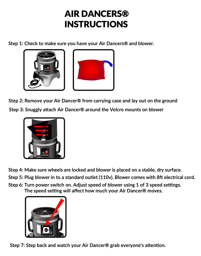 Load image into Gallery viewer, We Buy Cars Air Dancers® Inflatable Tube Man
