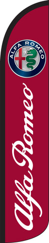 Premium Swooper Flag - Alfa Romeo