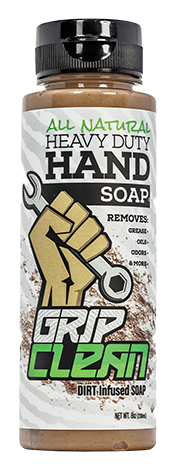 All Natural, Heavy Duty Hand Soap - Squeeze Bottle 8 oz