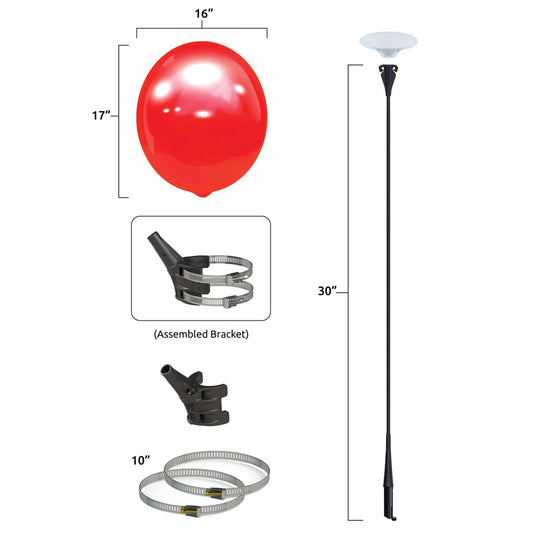 BalloonBobber® Light Pole Kit - 1-Balloon