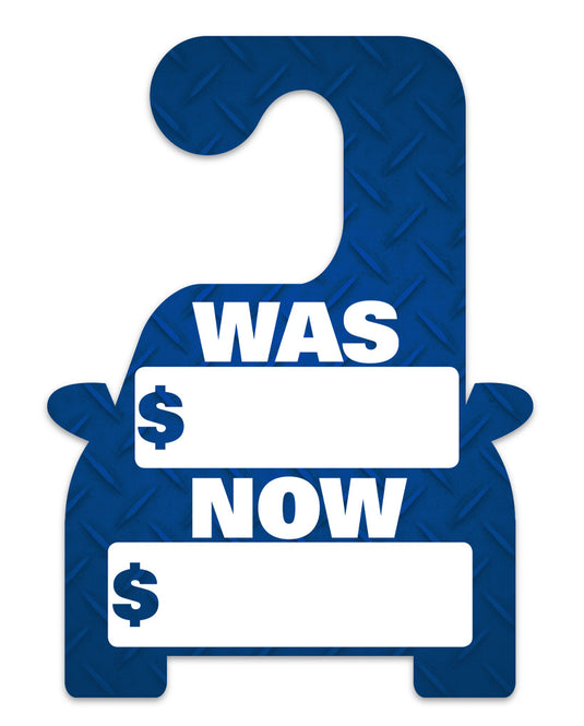 Car Shaped Mirror Hang Tags - 100/pack