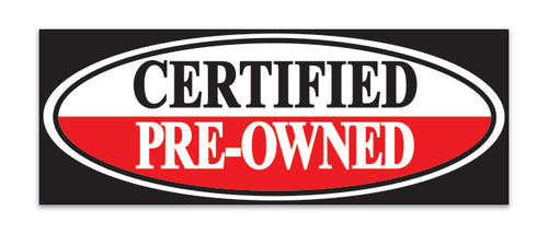 Outdoor Banner - 12' x 4.5' Certified Pre-Owned