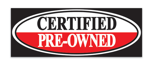 Outdoor Banner - 12' x 4.5' Certified Pre-Owned