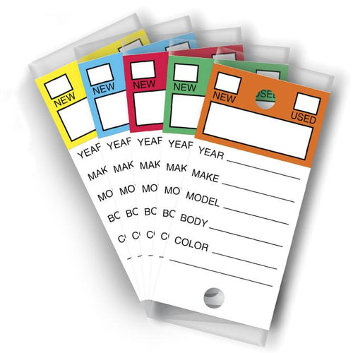 Color-Top Versa-Tags Key Tags
