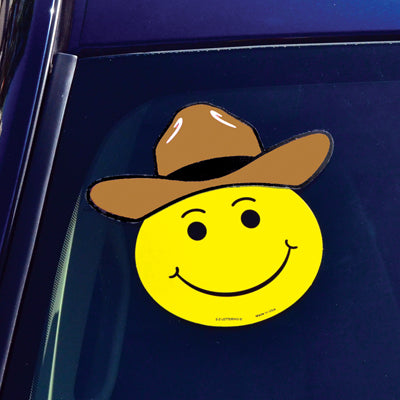 Die-Cut Cowboy Hat Decal